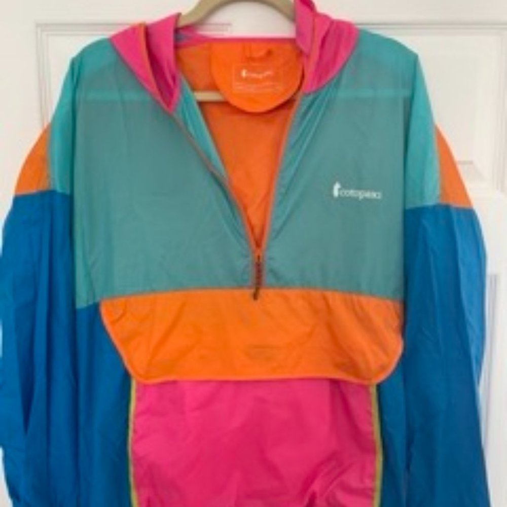 Cotopaxi Multi-Colored Lightweight Rain Jacket
